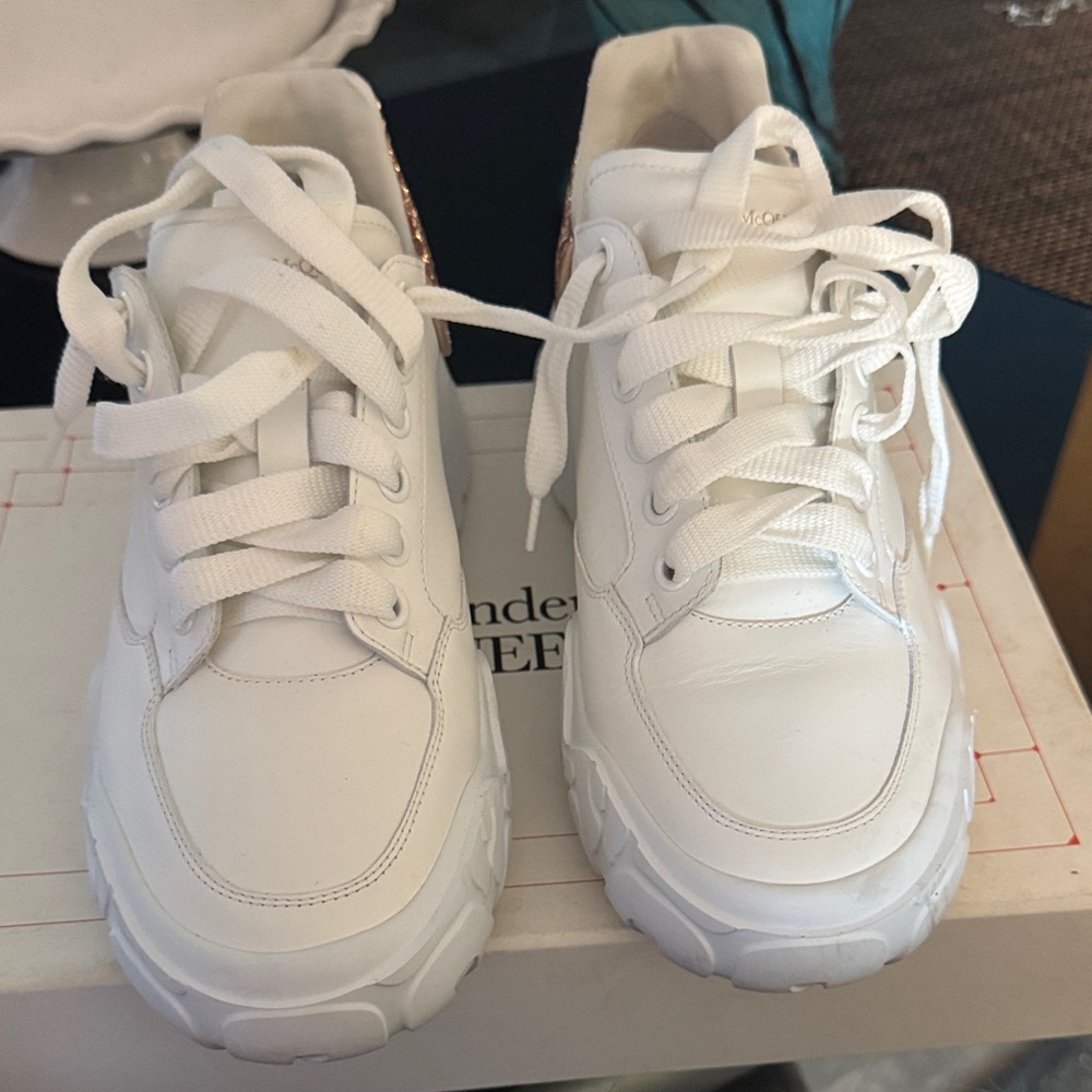 Alexander McQueen White Sneakers